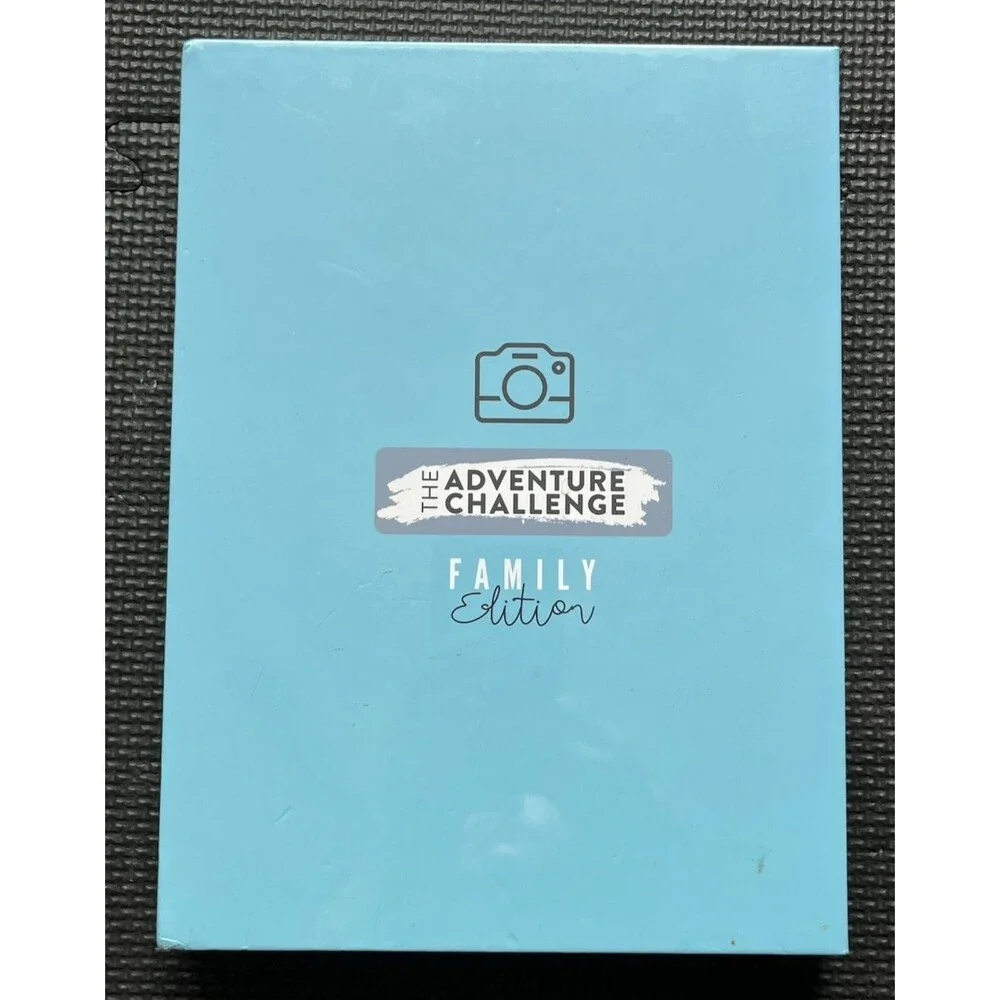 The Adventure Challenge Family Edition - Scratch Off Activity Book & Photo Game